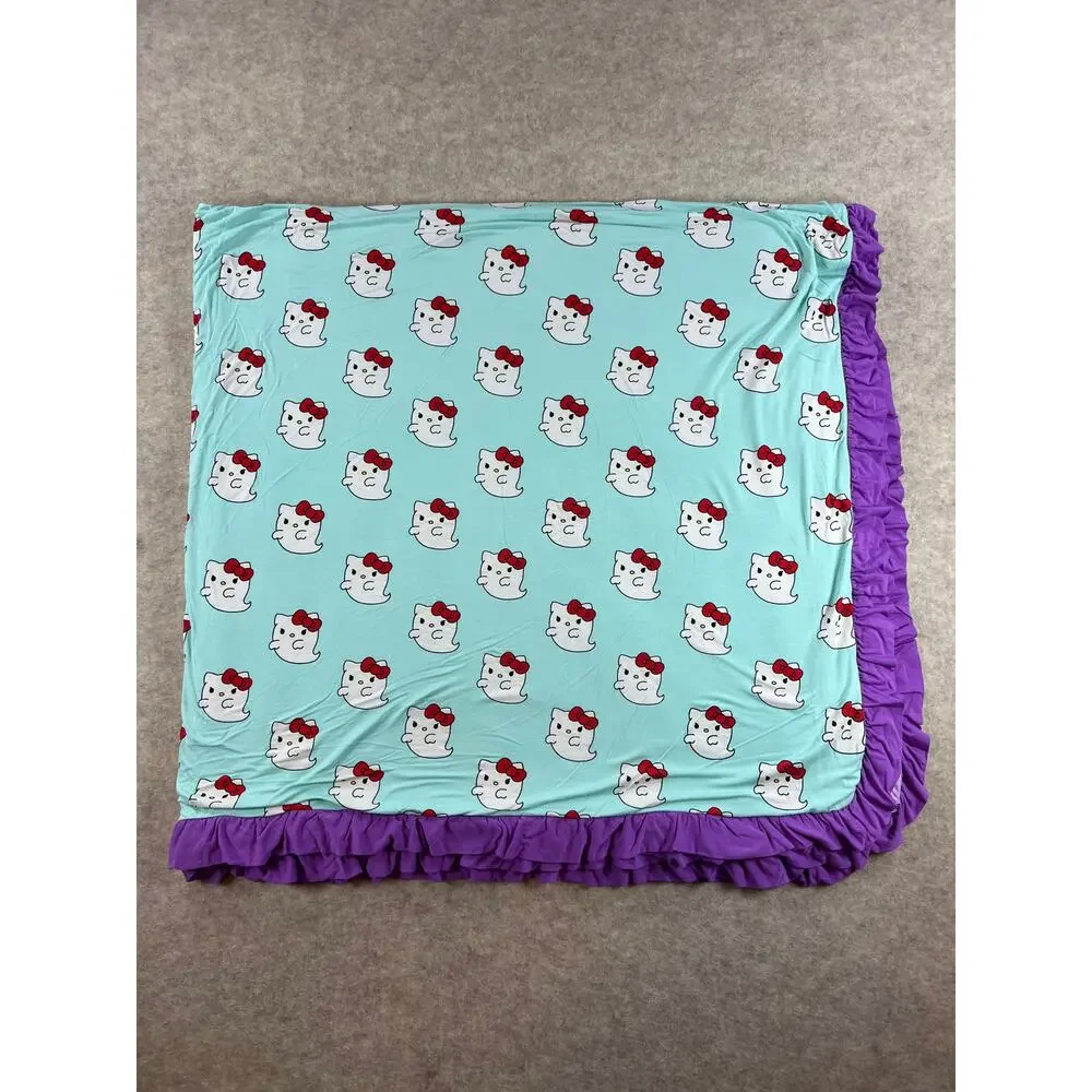 Posh Peanut Hello Kitty Halloween Luxe Patoo Bamboo Blanket 60x60